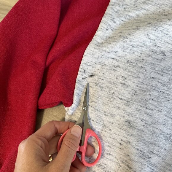 Vintage McGregor‎ Retro Sports Crewneck Henley Sweatshirt Mens XXL Grey Red - Picture 12 of 12